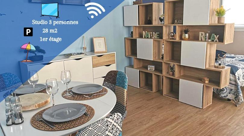 Envolee Marine Pour 3 Pers - Berck-plage - 250m Et Commerces Apartment *